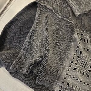 Free People cardigan with cool details in size large